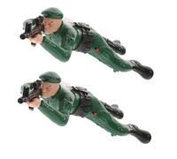 HOOTNEE 2piezas Juguetes para Gatear De Soldados Figuras De Acción Eléctricas De Juguetes Interactivos Interacción Entre Hijos para Cumpleaños