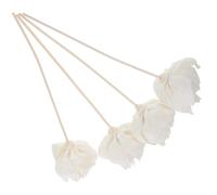 HOOTNEE 4 Piezas Aromaterapia Difusor de Aroma Flor Artificial Accesorios para Difusores de Esencias Flores Secas Preservadas para Decoración y Ambiente Relajante