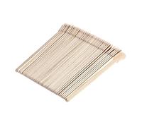 HOOTNEE 50 piezas Espátulas de Madera para Depilación Paletas Desechables para Cera Material Natural con Extremos Redondeados Uso Profesional y Doméstico para Cera Caliente