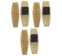 HOOTNEE 6 Piezas Barcos Miniatura de Resina para Decoración de Micro Paisaje Modelos de Barcos de Vela DIY para Decoración de Hogar y Oficina Figuras Artesanales para Jardín de Hadas y