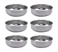 HOOTNEE 6 Piezas Tapa extintora de Incendios Protector para lámpara de Alcohol Cubierta de Acero Inoxidable para hornillo de Alcohol y lámpara de Alcohol, para Laboratorios y Exteriores