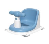 HOOTNEE Asiento de Bañera para Ñiño Recién Nacido de PP Duradero y Antideslizante Asiento para Shower Azul Soporte Estable para Baño Seguro y Cómodo