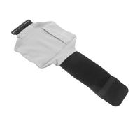 HOOTNEE Banda Deportiva Ajustable para Pantorrilla Bolsa para Teléfono Móvil Gris Muy Ligera y Cómoda para Correr Ciclismo y Fitness Soporte Seguro Compatible Smartphones de 55 a 75