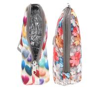 HOOTNEE Bolsa Térmica para Biberones Portátil para Mamás Lactantes, Aislamiento Térmico para Leche Materna, Diseño Compacto Colgador, Materiales Seguros para Uso en Guardería, Pack de 2