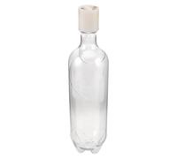 HOOTNEE Botella de almacenamiento de líquidos con tapa 1000ml plástico transparente para clínicas dentales y laboratorios con limpieza sencilla Color Aleatorio
