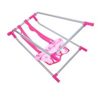 HOOTNEE Columpio Miniatura para Muñecas Accesorio Decorativo para Casas de Muñecas Tamaño Compacto Material Resistente Adecuado para Manualidades y Decoración Interior o Exterior