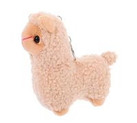 HOOTNEE Decorativo de Alpaca de Peluche Colgante Accesorio Suave y Adorable Personalizar Llaves