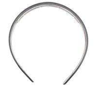 HOOTNEE Diadema Decorativa Antideslizante de Plástico Negro para Uso Prolongado, Accesorio Cabello Adecuado para Viajar y Leer
