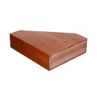 HOOTNEE Estantería Rústica de Madera Pequeña para Escritorio, Organizador Vertical de Archivos y Revistero Ranuras, Soporte Compacto para Documentos y Libros, Almacenamiento Adecuado