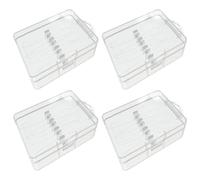 HOOTNEE Estuche para 4 Cabezales de Cepillo Eléctrico Pequeño Compatible Hx6013 Hx6063 Hx6730, Caja de Almacenamiento Portátil para Viaje y Uso en Casa, Contenedor Seguro y Compacto