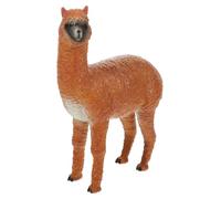 HOOTNEE Figurita De Alpaca Simulada para Decoración Infantil Juguete Educativo De Animales Modelo Realista De Alpaca para Aprendizaje sobre Fauna