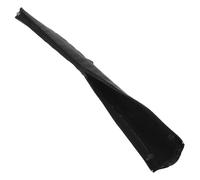 HOOTNEE Funda para Manillar de Cochecito de Ñiño Negra Funda Protectora Ergonómica de Poliuretano PU con Cremallera Compatible Mayoría de Modelos Adecuado para Paseos al Aire Libre y
