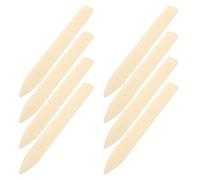 HOOTNEE Juego de 8 Herramientas de Plástico Duradero para Doblar Papel y Cuero, Kit para Hacer Tarjetas y Manualidades, Plegadora y Bruñidor para Encuadernación y Origami, Tamaño Grande