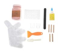 HOOTNEE Juego de Moldes de Ladrillo Mini de Plástico para Construcción en Mesa de Arena DIY, Desarrolla Creatividad y Mejora Habilidad Manual para Niños