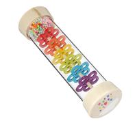 HOOTNEE Juguete de Madera Rainstick Educativo Musical para Instrumento Sensorial para Desarrollo Cognitivo y Coordinación Visual y Auditiva Seguro y Duradero para Educación Temprana