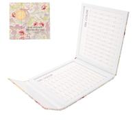 HOOTNEE Libro de Muestras de Colores de Uñas 120 Tonos Tablero para Gel de Uñas Blanco Carta Profesional para Salón y Expositor de Esmaltes para Manicura