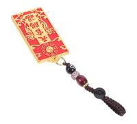 HOOTNEE Llavero Colgante de Cobre Feng Shui con Amuleto Tradicional Buena Suerte Símbolo de Bendición y Prosperidad Diseño Cien Bendiciones para Decoración del Hogar y Protección Diaria