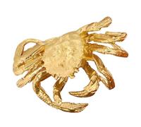 HOOTNEE Mango De Cangrejo De Latón Tiradores Armarios Vintage Empuñadura Tiradores Cajones Manija Del Gabinete Manija De La Puerta Del Gabinete Perillas De Latón Vintage Golden