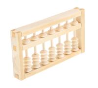 HOOTNEE Mini de Madera para Accesorio Fotográfico de Cumpleaños Herramienta de Aprendizaje Montessori Decoración Feng Shui de Cálculo Pequeño para Fotografía