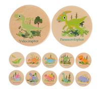 HOOTNEE Piezas De Ajedrez De Memoria De Dinosaurios Juguetes para Bebés Juguetes para Pequeños Pegatinas De Cartas Entrenamiento Orinal Juegos De Cartas para Juego De