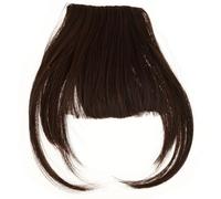 HOOTNEE Pinza Pelo Flequillo Falso al Aire, Clip Liviano y Cómodo para Mujer, Extensiones de Cabello Reutilizables, Accesorio Versátil para Peinados y Cambio de Estilo