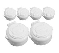 HOOTNEE Protectores De Seguridad Para Perillas De Estufa Gas Para Niños, Bloqueo Llave, 6 Piezas, Tapa Plástica Resistente, Protección Infantil Para Cocina Doméstica Segura