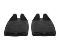 HOOTNEE Reposapiés Elevable para Silla de Ruedas, Par de 2 Unidades, Material Abs y Metal Reforzado, Diseño Plegable y Estable, Compatible Todo Tipo de Sillas, Accesorios para Movilidad