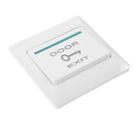 HOOTNEE Sistema de control de acceso a puertas, pulsador de apertura de puerta, placa de pared para restaurantes y oficinas con diseño de reajuste automático