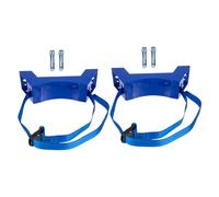 HOOTNEE Soporte Para Bombonas De Gas De 40 Litros, Soporte Ajustable Para Bombonas De Oxígeno y Propano, Juego De 2 Unidades Color Azul, Estructura Reforzada Para Almacenamiento Seguro