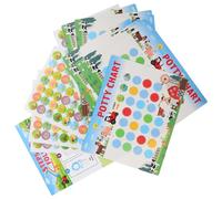 HOOTNEE Tabla de Rutinas para Entrenamiento de Orinal con Pegatinas Reutilizables para Niñas Fomenta Autonomía y Hábitos de Baño Consistentes Diseño Atractivo y Duradero para Años