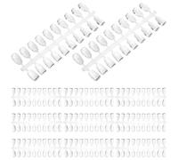HOOTNEE Tarjetas de Colores para Decoración de Uñas Ps, 200 Piezas Ligeras y Multipropósito para Salón de Uñas Diseño Elegante y Clásico