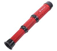 HOOTNEE Telescopio Monocular Acrílico Compacto, Juguete Educativo Pirata, Accesorio para Aprendizaje y Exploración, 1 Pieza, Color Rojo Diseño Retráctil