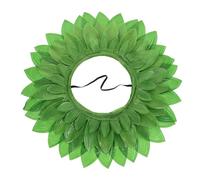 HOOTNEE Tocado de Girasol de 42 Cm para Disfraz Infantil, Diadema Ligera de Tela de Seda Verde para Carnaval y Fiesta, Accesorio Cómodo para Representaciones Teatrales y Cosplay