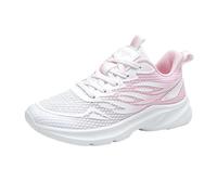 HOOUDO Cordones Elasticos Zapatillas Deporte,Zapatillas Trekking Mujer,Zapatos Ortopedicos Zapatos Primavera Verano Casual Verano para Caminar Ortopedicas Trabajo Deportivas Sin Cordones