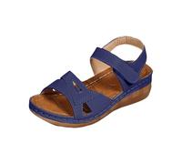 HOOUDO Sandali Chiusi Davanti Donna Mode Sandalias Verano Mujer Ligera Chanclas Antideslizantes Ligera Elegantes Zapatos Verano Práctica Pies Anchos Zapatos Uso Diario