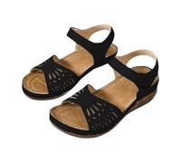 HOOUDO Sandali Chiusi Davanti Donna Verano Mode Sandalias Verano 2026 Ligera Chanclas Transpirables Ligera Prácticas Zapatos Flexible Pies Anchos Zapatos Uso Diario