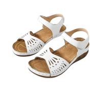 HOOUDO Sandali Donna Chiusi Davanti Verano Mode Sandalias Verano 2026 Ligera Chanclas Transpirables Ligera Prácticas Zapatos Flexible Pies Anchos Zapatos Uso Diario