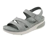 HOOUDO Sandalias Comodas Mujer,Sandalias Cangrejeras Mujer,Zapatos Blancos,Zapatos Dorados,Zapatillas Samba,Zapatillas Trekking