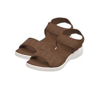 HOOUDO Sandalias Comodas Mujer,Sandalias Mujer Piel,Zapatos Comodos Vestir,Zapatos Barefoot,Zapatillas Blancas,Cordones Elasticos Zapatillas Deporte