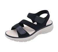 HOOUDO Sandalias Mujer Verano Comodas,Sandalias Plantilla Extraible,Zapatos Fiesta,Zapatos Comodos Vestir,Zapatillas Deportivas,Zapatillas Blancas De