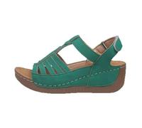 HOOUDO Sandalias Ortopedicas Mujer,Sandalias Romanas de Mujer,Zapatos Barefoot,Zapatos Verano,Zapatillas de Vestir,Zapatillas Comodas Vestir Verano