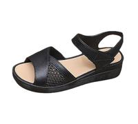 HOOUDO Sandalias Para Pies Delicados,Sandalias Comodas Mujer,Zapatos Cuña,Zapatos Verano,Zapatillas Esparto,Zapatillas Barefoot