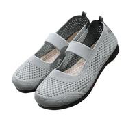 HOOUDO Sandalias Romanas de Mujer Sandalias CóModas Mujer Zapatos Pies Anchos Zapatos Vestir Blancas Tacon Ancho Fiesta Con Plataforma