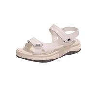 HOOUDO Sandalias Verano Mujer,Sandalias Mujer Comodas,Zapatos Comodos,Zapatos Fiesta,Zapatillas Blancas Piel Vestir,Zapatillas Vestir Elegantes