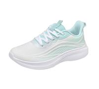 HOOUDO Zapatillas Fascitis Plantar,Zapatillas Running Mujer,Zapatos Comodos Zapatos Blancos Vestir Casual Negras Trabajo de Sin Cordones Casual Blancas Y Negras
