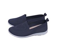 HOOUDO Zapatillas Mujer Blancas Zapatillas Plataforma Mujer Zapatos De Verano De Zapatos Ancho Especial Casuales De Vestir Negras Verano