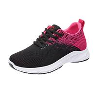 HOOUDO Zapatillas Plataforma Mujer Zapatillas Mujer Negras Zapatos Fiesta Zapatos Barefoot Casual Vestir Blancas Trail Impermeable