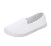 HOOUDO Zapatillas Running Zapatillas Deportivas Mujer Zapatos Ancho Especial Zapatos Ancho Especial Blancas Casuales Deporte Verano