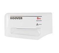 Hoover 43009875 Tapa del dispensador frontal para el cajón de la lavadora, plástico, accesorio original, 8 kg, 10x25x2 cm