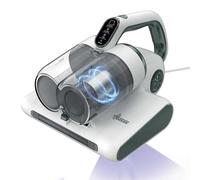 Hoover Aspirador de Mano HMC5 para Colchones: limpieza eficaz, 4 funciones automáticas: Beat&Roll, aspirado, luzUV y secado. Modelo ligero y manejable. Elimina el polvo en colchones, sofás, tapicerías